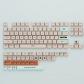 Plastic 104+33 XDA-like Profile Keycap Set Cherry MX PBT Dye-subbed for Mechanical Gaming Keyboard